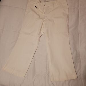 NWOT Lane Bryant Off-White Cropped Pants